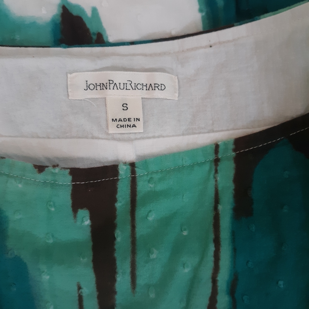 Johnpaulrichard tie dyed pleated skirt small *L - Picture 5 of 6